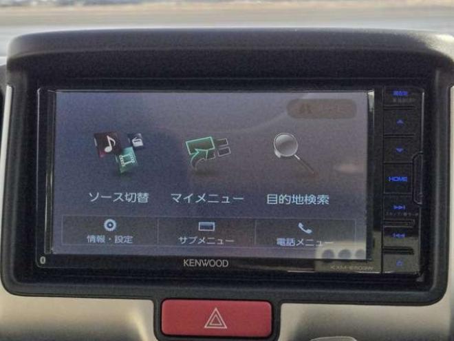 スクラムPA ハイルーフ 5AGS車　チョイcam豊　ベッドキッド　パートタイム4WD　2速発進モード　キーレス　マニュアルエアコン　KENWOOD7インチSDナビ　フルセグTV　Bluetooth　CD/DVD　FM/AM　ドライブレコーダー 660