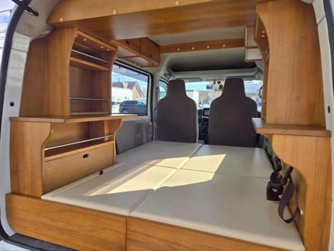 スクラムPA ハイルーフ 5AGS車　チョイcam豊　ベッドキッド　パートタイム4WD　2速発進モード　キーレス　マニュアルエアコン　KENWOOD7インチSDナビ　フルセグTV　Bluetooth　CD/DVD　FM/AM　ドライブレコーダー 660