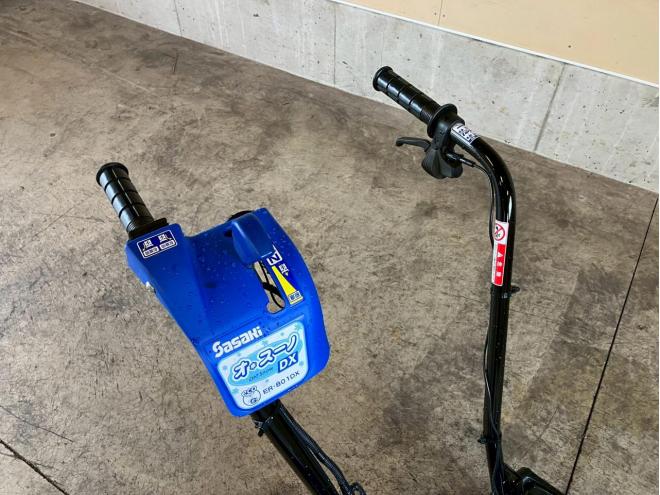 除雪機ササキ　オ・スーノ　ER-801DX　電動式！可変ブレード！旋回アシスト！美品！新潟店在庫に付き、お取り寄せになります！