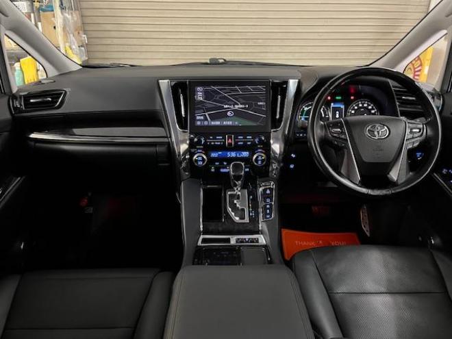 アルファードハイブリッドＳＲ　本州仕入　寒冷地仕様　禁煙車　ＪＢＬサウンド　デジタルインナーミラー　純正１０．５インチナビ　地デジ　ＤＶＤ再生　Ｂｌｕｅｔｏｏｔｈ　全方位パノラミックビューモニター　前後ドライブレコーダー　ＥＴＣ 4WD 2500 5Dr