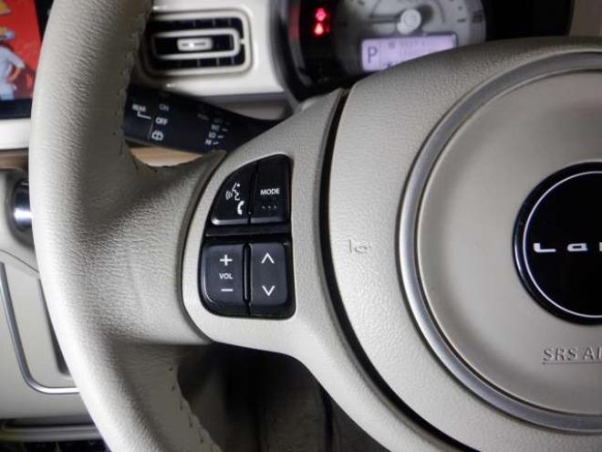 ラパンX 4WD　ナビ　Bluetoothオーディオ　フルセグTV　USB接続　全方位カメラ　衝突軽減ブレーキ　ステアリングスイッチ　ETC　アイドリングストップ　シートヒーター　HID　スマートキー　プッシュスタート 660