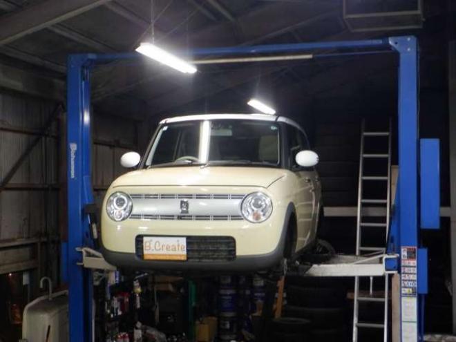 ラパンX 4WD　ナビ　Bluetoothオーディオ　フルセグTV　USB接続　全方位カメラ　衝突軽減ブレーキ　ステアリングスイッチ　ETC　アイドリングストップ　シートヒーター　HID　スマートキー　プッシュスタート 660