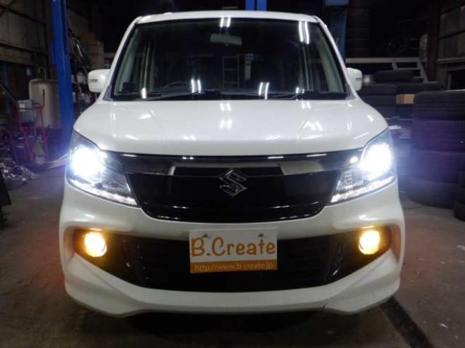 ソリオ1.2 バンディット 4WD　4WD　ナビ　フルセグTV　USB接続　バックカメラ　サイドカメラ　シートヒーター　両側パワスラ　100V電源　HID　フォグランプ　ドアバイザー　スマートキー　プッシュスタート 1200