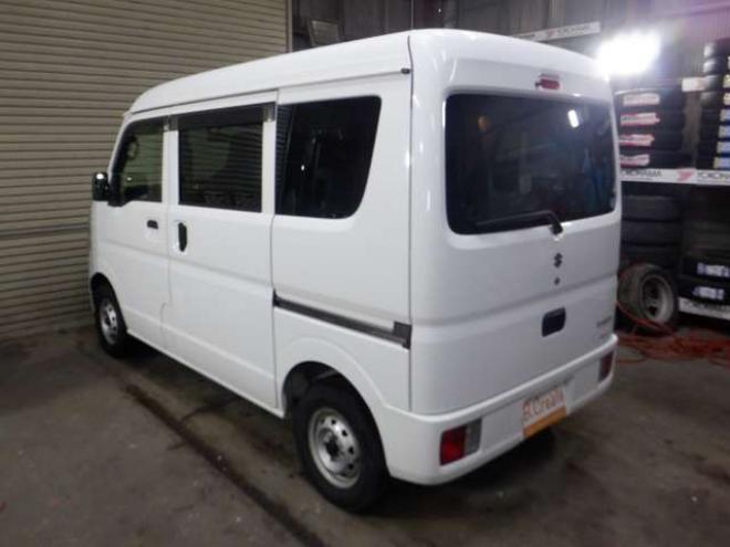 エブリィPC ハイルーフ 4WD　切替4WD　修復歴なし　キーレス　両側スライドドア　ETC　社外CDオーディオ　前席パワーウインドウ　ドアバイザー　オーバーヘッドシェルフ　プライバシーガラス 660