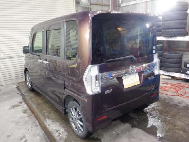 タントカスタム RS SA 4WD　本州仕入・ナビ・TV・Bカメラ・B/T・LEDヘッドライト・ターボ・両側電動・スマートキー・プッシュスタート・アイドリングストップ・ETC・ステアリングスイッチ・衝突軽減・ 660