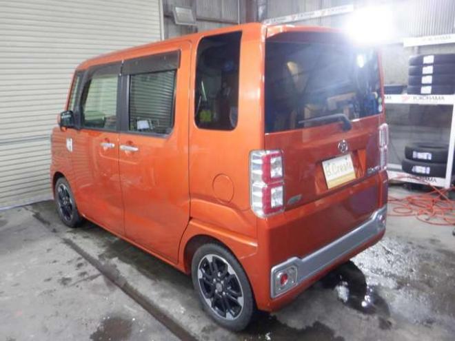 ウェイクG SA 4WD　本州仕入　ナビ　TV　バックカメラ　LEDヘッドライト　両側電動　シートヒーター　スマアシ　ターボ　スマートキー　プッシュスタート　オートライト　ベンチシート　アイドリングストップ　フォグランプ 660