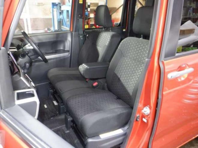 ウェイクG SA 4WD　ナビ・TV・Bカメラ・B/T・両側電動・スマートキープッシュスタート・LEDヘッドライト・ETC・シートヒーター・アイドリングストップ・純正エンスタ・衝突軽減・ベンチシート・ターボ 660