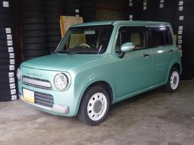 ラパン　ショコラ X 4WD　ナビ・TV・DVD再生・バックカメラ・スマートキー・プッシュスタート・HID・シートヒーター・アイドリングストップ・ETC・社外エンスタ・ベンチシート・ドアバイザー・オートライト 660