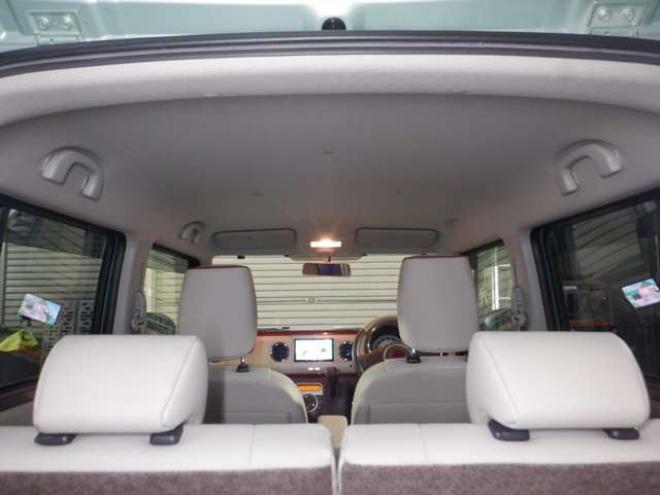 ラパンショコラ X 4WD　ナビ・TV・DVD再生・バックカメラ・スマートキー・プッシュスタート・HID・シートヒーター・アイドリングストップ・ETC・社外エンスタ・ベンチシート・ドアバイザー・オートライト 660