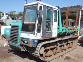 キャリアダンプ　ゴムキャタ新品交換渡し　積載6500KG　苫小牧ヤード