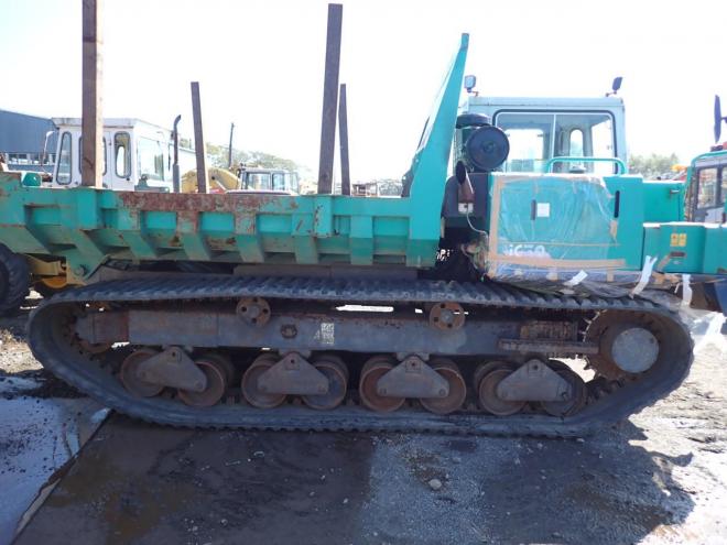 キャリアダンプゴムキャタ新品交換予定　積載6500KG　苫小牧ヤード