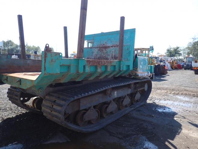 キャリアダンプゴムキャタ新品交換予定　積載6500KG　苫小牧ヤード