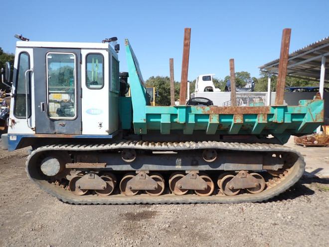 キャリアダンプゴムキャタ新品交換予定　積載6500KG　苫小牧ヤード