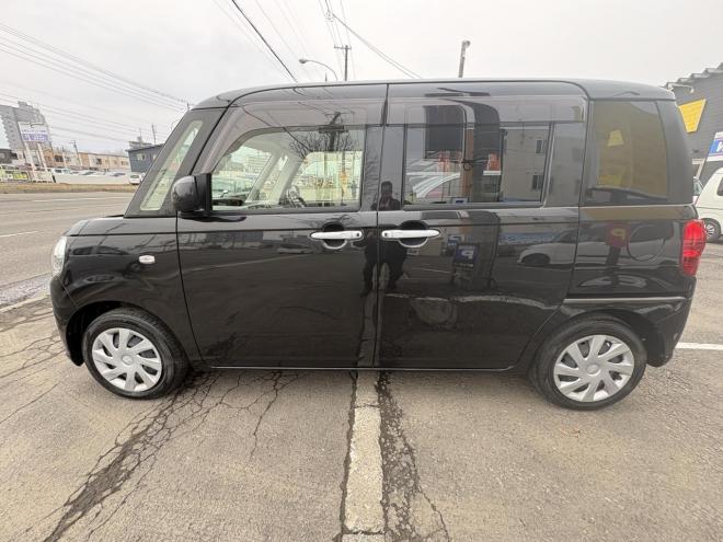 ムーヴキャンバスMOVE CANBUS 4WD X SA3　ワンオーナー　本州仕入　ワンタッチ両パワースライドドア　スマートキースペアー有　Bluetoothフルセグナビ　バックカメラ　スタットレス　バイザー　エンジンオイル交換　CVTオイル交換 4WD 660 ５Dr