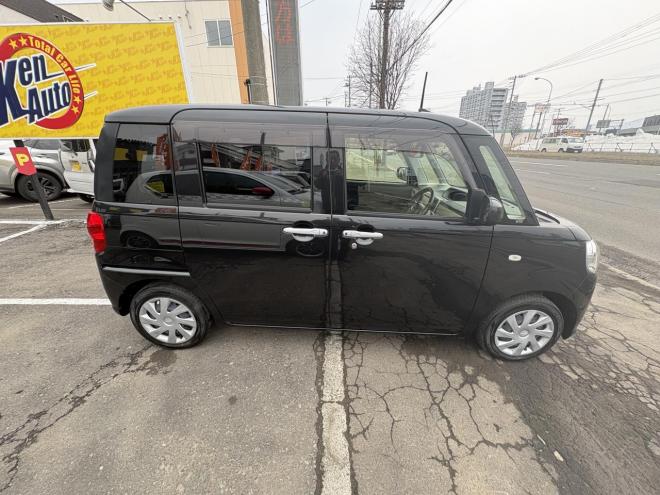 ムーヴキャンバスMOVE CANBUS 4WD X SA3　ワンオーナー　本州仕入　ワンタッチ両パワースライドドア　スマートキースペアー有　Bluetoothフルセグナビ　バックカメラ　スタットレス　バイザー　エンジンオイル交換　CVTオイル交換 4WD 660 ５Dr