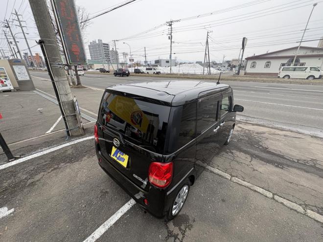 ムーヴキャンバスMOVE CANBUS 4WD X SA3　ワンオーナー　本州仕入　ワンタッチ両パワースライドドア　スマートキースペアー有　Bluetoothフルセグナビ　バックカメラ　スタットレス　バイザー　エンジンオイル交換　CVTオイル交換 4WD 660 ５Dr