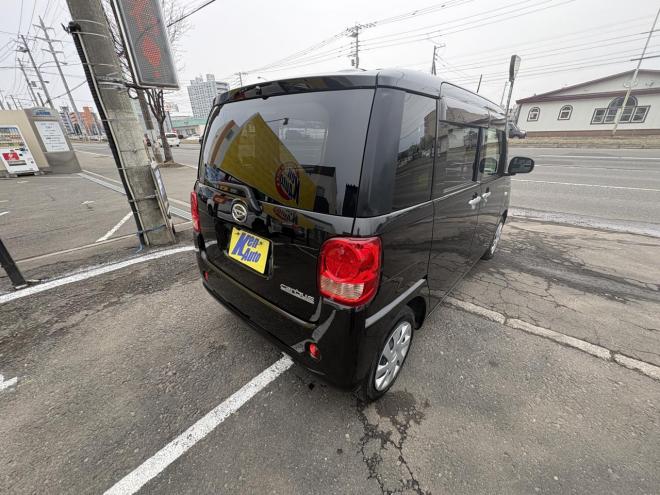 ムーヴキャンバスMOVE CANBUS 4WD X SA3　ワンオーナー　本州仕入　ワンタッチ両パワースライドドア　スマートキースペアー有　Bluetoothフルセグナビ　バックカメラ　スタットレス　バイザー　エンジンオイル交換　CVTオイル交換 4WD 660 ５Dr