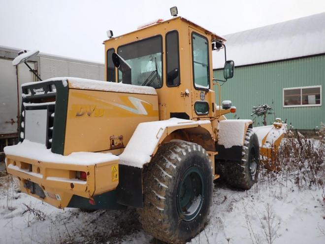 ホイールローダ高速仕様　ワンタッチマルチプラウ＆バケット　恵庭ヤード