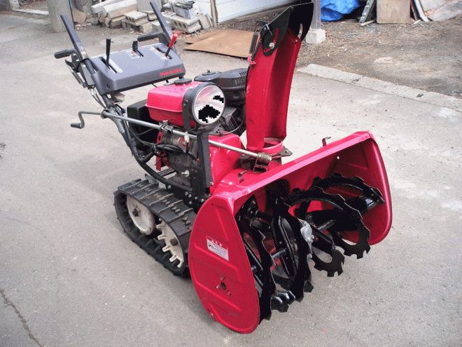 除雪機ホンダ　８馬力除雪機　ＨＳ－870　整備済み　即使用可