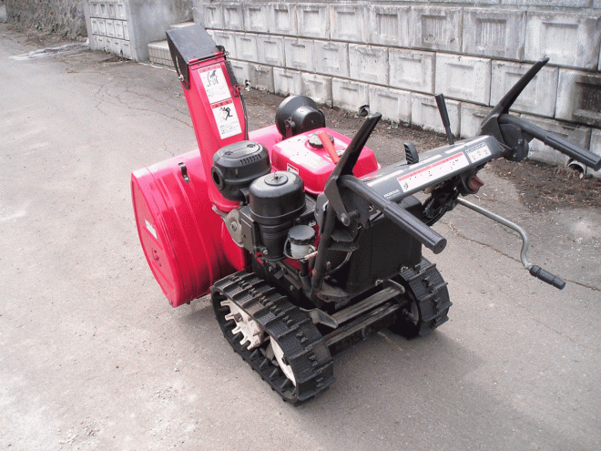 除雪機ホンダ　８馬力除雪機　ＨＳ－870　整備済み　即使用可