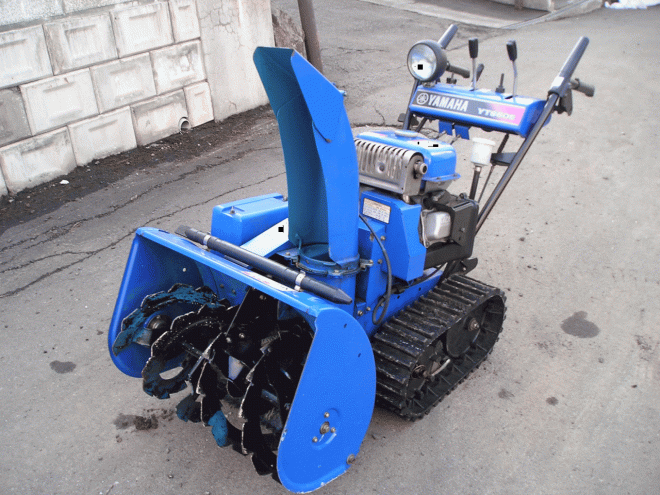 除雪機ヤマハ　6馬力除雪機　ＹＴ－660Ｅ　整備済み　即使用可