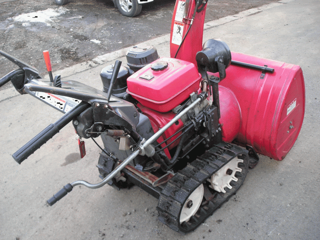 除雪機ホンダ　８馬力除雪機　ＨＳ－870　整備済み　即使用可