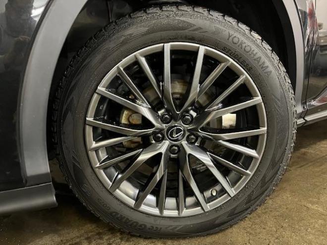 レクサスＲＸ４５０ｈ　Ｆスポーツ　寒冷地仕様　純正２０ＡＷ＋新品夏タイヤ　社外１８ＡＷ＋スタッドレスタイヤ付　レクサスセーフティセンス　純正ブラックレザーシート　電動サンルーフ　前後ドライブレコーダー　全方位アラウンドビューモニター 4WD 3500 5Dr