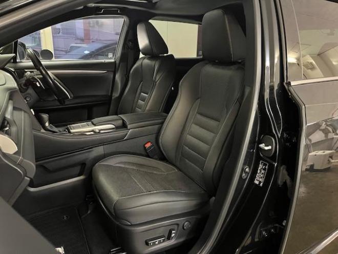 レクサスＲＸ４５０ｈ　Ｆスポーツ　寒冷地仕様　純正２０ＡＷ＋新品夏タイヤ　社外１８ＡＷ＋スタッドレスタイヤ付　レクサスセーフティセンス　純正ブラックレザーシート　電動サンルーフ　前後ドライブレコーダー　全方位アラウンドビューモニター 4WD 3500 5Dr