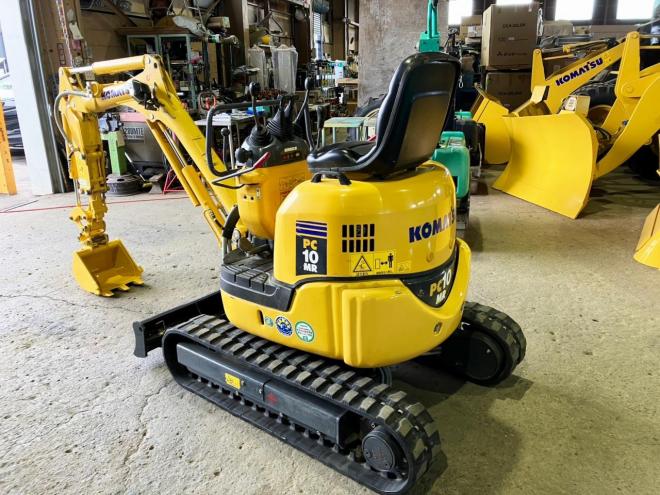 バックホーコマツ　中古　PC10MR-2　ブレーカー付　建機