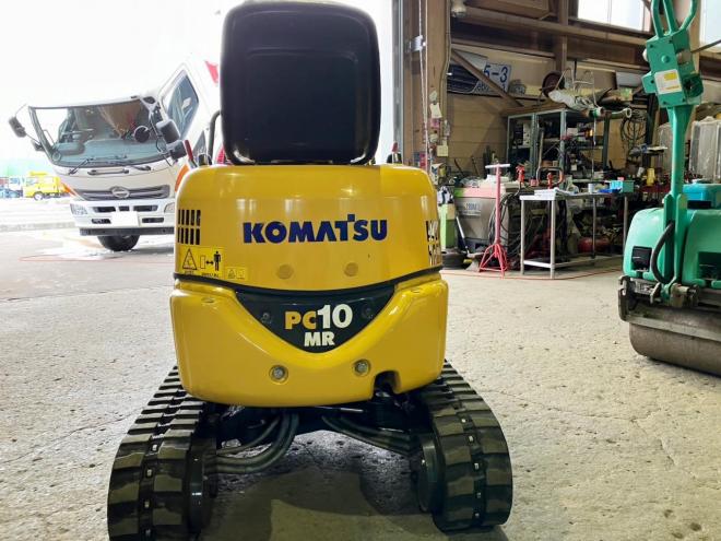 バックホーコマツ　中古　PC10MR-2　ブレーカー付　建機
