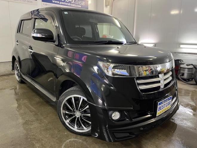 bBＺキラメキ　最終型　寒冷地仕様　禁煙車　アドミレーションエアロ　社外１６インチブラポリＡＷ　社外１５ＡＷ＋スタッドレスタイヤ付　イルミネーションスピーカー＆サブウーハー　エンジンスターター　フロントガラス熱線 4WD 1300 5Dr