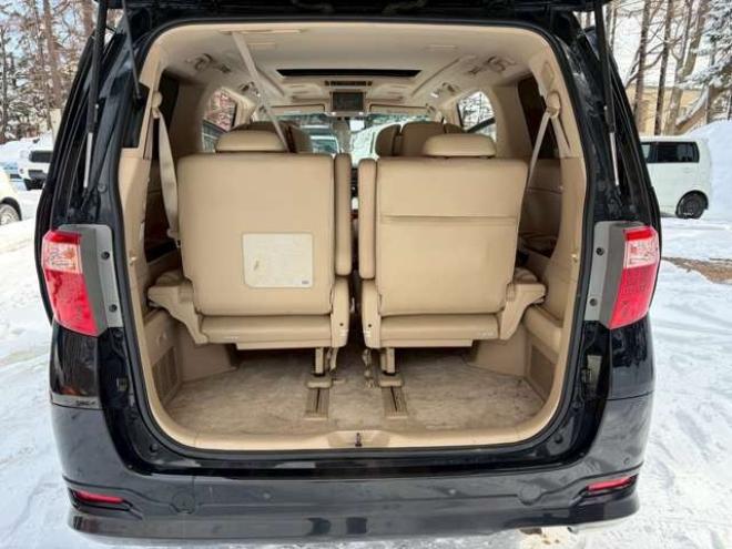 アルファード3.5 350G Lパッケージ 4WD　ETC　後席モニター　両側電動スライドドア　社外エンジンスターター　パワーウィンドウ　パワーバックドア　純正ナビ　　バックカメラ　キーレス　3列シート　ABS 電動シート　シートヒーター　パワステ 3500