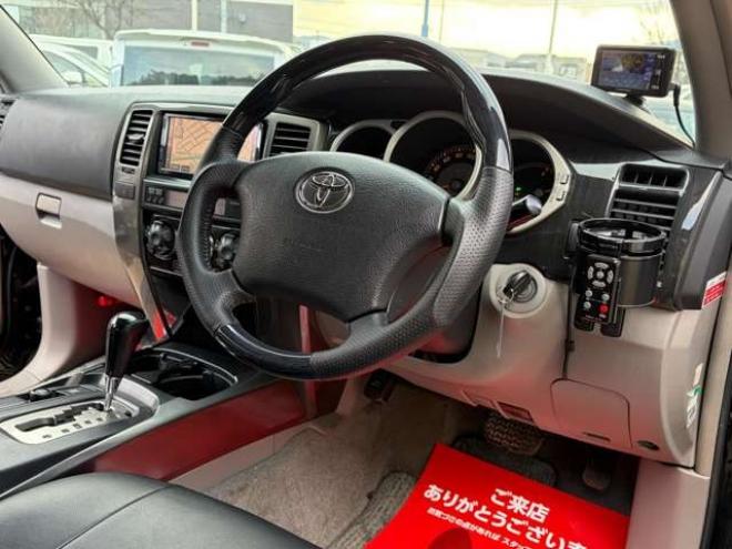 ハイラックスサーフ2.7 SSR-X リミテッド 4WD　社外アルミホイール　リフトアップ　社外ナビ　バックカメラ　ETC　寒冷地仕様　ABS　キーレスエントリー　パワステ　パワーウィンドウ　盗難防止装置　エアコン　ルーフレール 2700