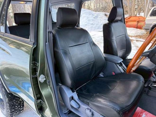 ハイラックスサーフ2.7 SSR-X ワイドボディ 4WD　全塗装済グリーン　リフトアップ　ETC　社外オーディオ　パワステ　パワーウィンドウ　純正アルミホイール　ABS　キーレス　ルーフレール 2700