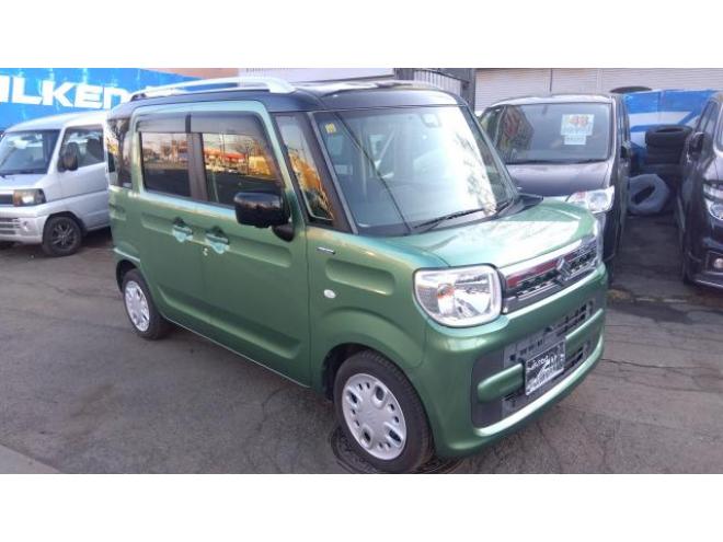 スペーシアハイブリッドX　2トーンルーフパッケージ　全方位モニター用カメラパッケージ装着車 4WD 660 5Dr