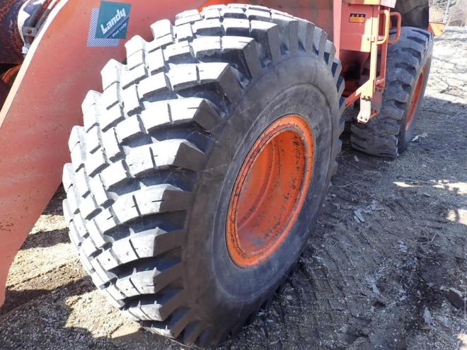 ホイールローダLX120-2　ワンタッチマルチプラウ＆バケット　恵庭ヤード