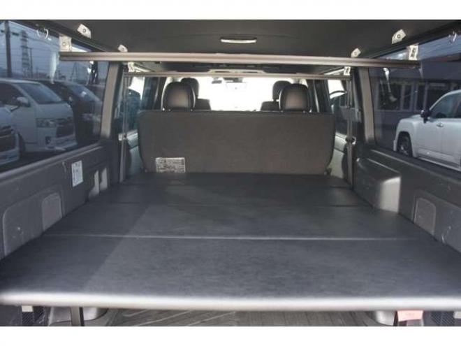 ハイエースバン2.8 スーパーGL ダークプライムII ロングボディ ディーゼルターボ 4WD　415COBRA　クリーンルック3Fスポ&BY2ボンネット&ステージ2ルーフスポ&バッドラッカーIII17インチAW&フラットベッドキット　ヨコハマPARADA17インチ　デジタルインナー　パノラマモニター　両側パワースライドドア 2800