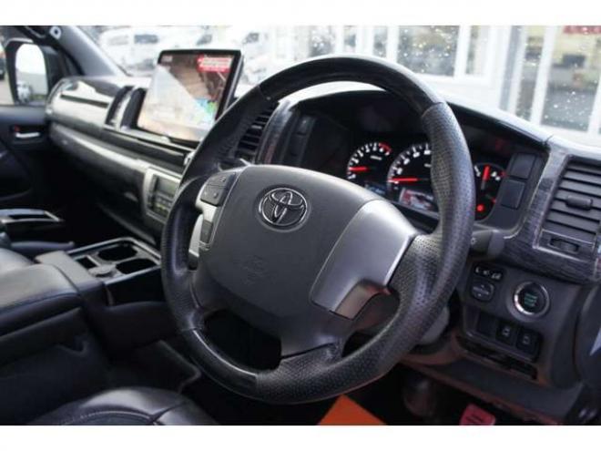 ハイエース2.7 GL ロング ファインテックツアラー 4WD　415COBRA　ファントムヘッドライトシステム&フェイスリフトキット&F/S/R/ルーフスポ/ボンネット/プレステージテールランプ&新作バッドラッカーHP-6　18インチAW　TOYO　H30　225/50R18 2700