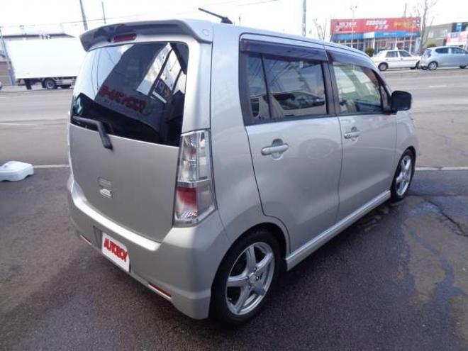 ワゴンRスティングレー T 4WD　ターボ　キーフリー　ローダウン　エアロ　車検整備付 660