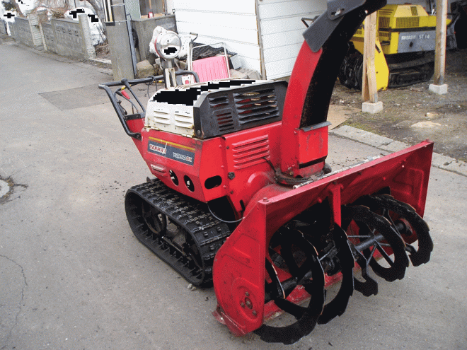 除雪機ヤンマー9馬力除雪機　ＹＳＲ－90ＤＸ　９馬力　走行　ＨＳＴ