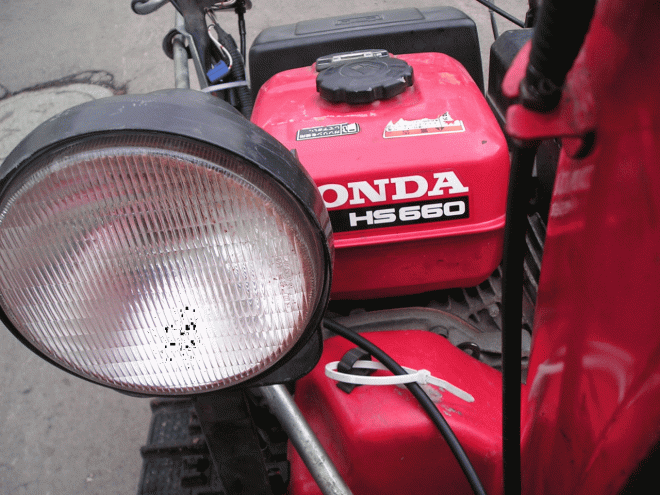 除雪機ホンダ　6馬力除雪機　ＨＳ－660　整備済み　即使用可