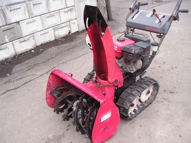 除雪機ホンダ　6馬力除雪機　ＨＳ－660　整備済み　即使用可