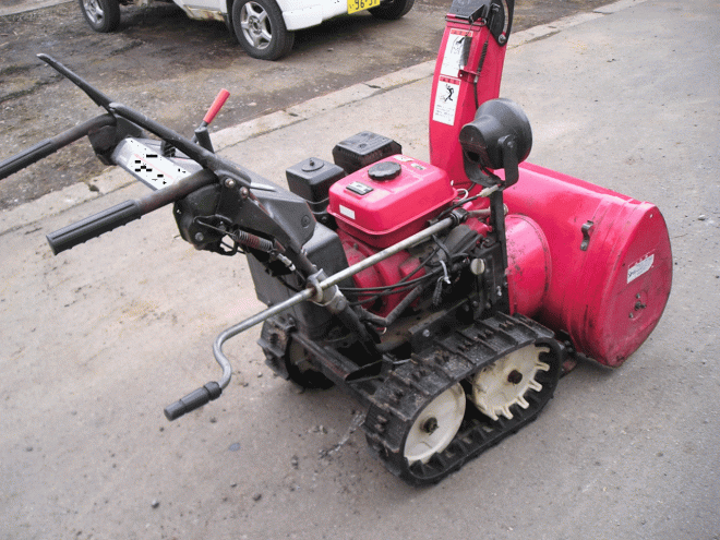 除雪機ホンダ　6馬力除雪機　ＨＳ－660　整備済み　即使用可