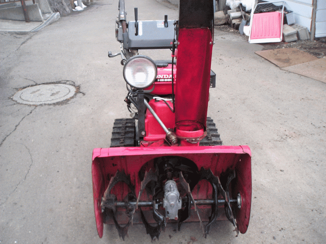 除雪機ホンダ　6馬力除雪機　ＨＳ－660　整備済み　即使用可