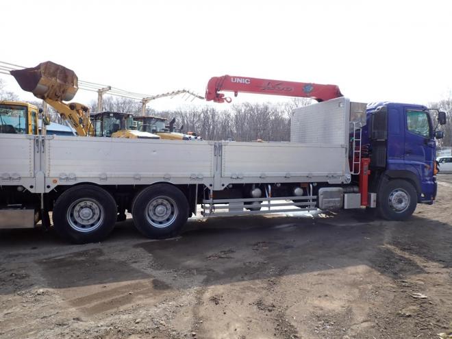 プロフィア4段クレーン＆ラジコン　苫小牧ヤード