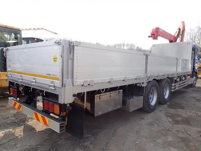 プロフィア4段クレーン＆ラジコン　苫小牧ヤード