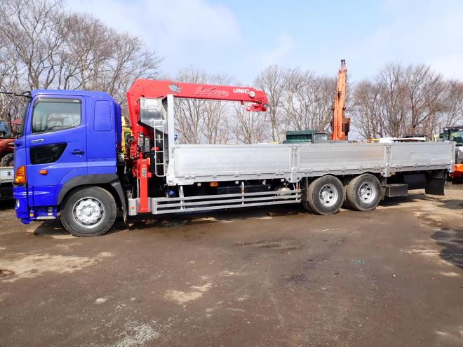 プロフィア4段クレーン＆ラジコン　苫小牧ヤード