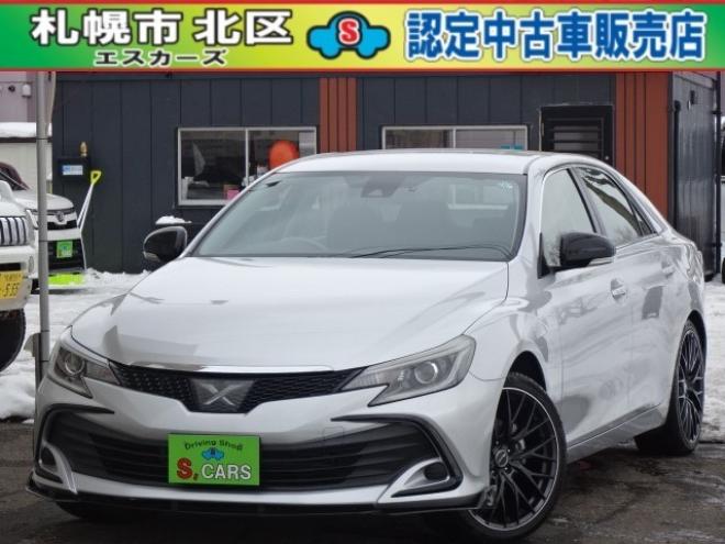 マークX2.5 250G Four 4WD　本州車　保証1年　4WD　ワンオーナー　エスカーズカスタム　フロントリップ　リヤディフューザー　プレシャス/HM-1　19インチアルミ　純正ナビ　ワンセグTV　ドライブレコーダーLDA　ETC　クルーズコントロール 2500