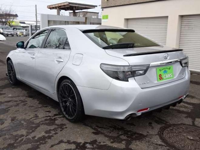 マークX2.5 250G Four 4WD　本州車　保証1年　4WD　ワンオーナー　エスカーズカスタム　フロントリップ　リヤディフューザー　プレシャス/HM-1　19インチアルミ　純正ナビ　ワンセグTV　ドライブレコーダーLDA　ETC　クルーズコントロール 2500