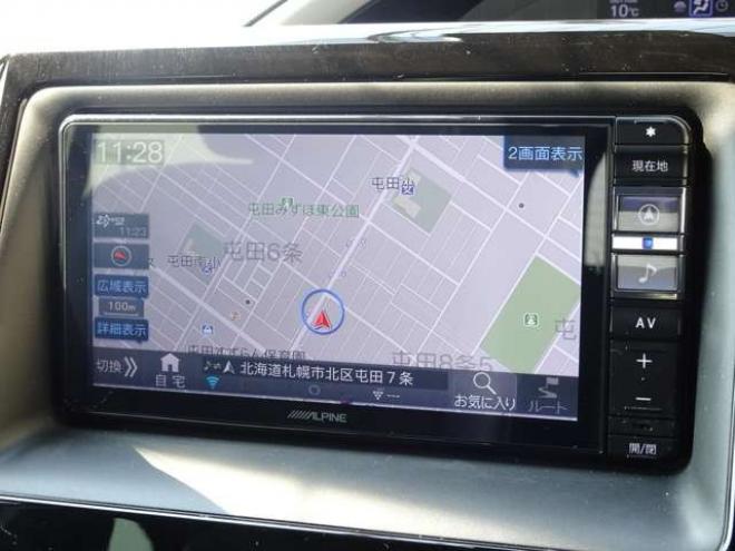 ヴォクシー2.0 ZS 煌III 4WD　本州車　保証1年/走行距離無制限　4WD　両側パワースライドドア　トヨタセーフティセンス　ALPINE製ナビ　地デジ　バックカメラ　Bluetooth接続　ハーフレザーシート　ビルトインETC　LEDヘッドライト　冬タイヤ付 2000